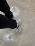 安踏星云运动鞋男夏季革面防泼水跑步鞋子男运动休闲鞋软底百搭减震 【革面】象牙白/一度灰-8 42 (男) 实拍图