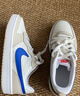 耐克（NIKE）官方NIKE COURT BOROUGH LOW 2 耐克酷菠萝大童运动鞋 HQ1189 141帆白/游戏宝蓝/白/浅土褐/峡谷绿/小径红 35.5 实拍图