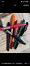 派通（Pentel）彩色软毛笔秀丽笔 弹性笔尖水性笔Touch手帐书信贺卡用 SES15C黑色/单支装 实拍图