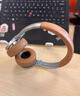 柏林之声好音质长续航复古头戴式耳机告别频繁充电亲肤材质久戴不痛降噪清晰音质在线游戏听歌耳机 浅卡其 三年质保+一年以换代修 实拍图