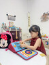迪士尼（Disney）布书1-3岁宝宝生日礼物一周岁蒙氏早教玩具新生儿礼盒高档土豪书 米妮布书+背包礼盒装【16大场景+蒙氏教育】 2岁男孩女孩早教书婴儿撕撕书 实拍图