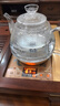 金灶（KAMJOVE）涌泉式自动上水电热水壶 玻璃烧水壶家用智能保温电茶壶茶具电茶炉茶台烧水壶一体 0.8L H9 (20*37cm)竖版按键 实拍图