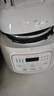 美的（Midea）小白锅电高压饭煲1.8L家用0涂层钢胆压力锅 智能预约煮饭煮粥开盖火锅MY-E2925G迷你双胆饭煲1-2人 实拍图