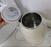 九阳（Joyoung）热水壶烧水壶电水壶1.5L 双层隔热316L不锈钢无缝 轻复古家用0胶水K15FD-W582 实拍图