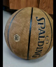 斯伯丁（SPALDING）篮球飞行员06十字型吸湿皮料防尘室内外通用7号成人青少年77-739Y 实拍图