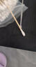 双头棉签木棒卫生棉棒化妆掏耳朵卸妆一次性竹棒家用清洁 棉签1包（100支装） 实拍图