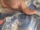佑游儿童泳衣男童分体中大童泡温泉宝宝游泳馆泳裤五件套32001蓝色3XL 实拍图