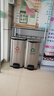 MTRECYCLE四分类不锈钢垃圾桶脚踏带盖果皮箱商用办公室垃圾箱多分类新国标 实拍图