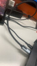 山泽USB4全功能数据线适用苹果15华为pro手机充电线pd快充iPhone16笔记本4.0双type-c雷电4传输0.5米 实拍图
