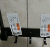 摩尚脸盆架免打孔壁挂式可折叠带挂钩浴盆收纳架带毛巾杆浴室用品 【豪华吸盘款】-单层3钩 实拍图