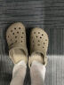 crocs卡骆驰洞洞鞋贝雅男鞋女鞋轻便耐磨一脚蹬拖鞋休闲鞋|10126 黑色-001 41 /42(260mm) 实拍图