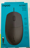 雷柏（Rapoo）N100C 中小手有线办公鼠标 USB-C接口笔记本电脑台式机对称鼠标 磨砂设计即插即用Type-C 黑色 实拍图