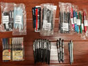 派通（Pentel）BLN105按动黑色中性笔高颜值0.5mm签字笔商务学生速干水笔水性笔文具 黑色5支装 实拍图