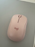 罗技（Logitech）M221轻音鼠标 无线鼠标 办公鼠标 对称鼠标 带无线微型接收器 茱萸粉 实拍图