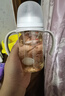 贝亲（Pigeon）PPSU自然离乳双把手重力球吸管奶瓶 240mL 6月以上 AA252 实拍图