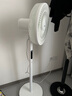 美的（Midea）【幸运草安睡风扇1S】直流变频轻音家用立式声控电风扇柔风落地扇台式桌面大风量一级能效抗菌电扇 实拍图
