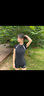 李宁（LI-NING）泳衣女连体平角游泳衣女士运动保守泳装套装63-59XL 实拍图