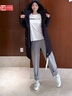 波司登2025新款羽绒服女款中长款90绒商场同款运动休闲外套B250246064DS 黑色|8056 M 165/88A 实拍图