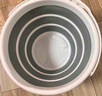 五月花折叠水桶12L便携收纳大容量加厚泡脚桶车载储水桶钓鱼桶手提式 实拍图