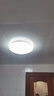 松下（Panasonic）全光谱LED护眼吸顶灯客厅卧室灯具书房灯具可调光厨房圆灯儿童房 24W-圆形素白HHXC2221L 实拍图