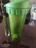 特百惠（Tupperware）茶韵500ML塑料杯男女士学生夏季运动水杯子户外便携大容量 青苔绿 实拍图