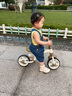 ANGI BABY儿童平衡车滑步车1-3岁宝宝滑步车无脚踏小孩自行车滑行车平衡车 卡其色+发光轮 【适用75-110cm】 宝宝周岁礼物平衡车儿童滑步车 实拍图