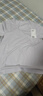森马（Semir）短袖t恤女短款合体显瘦正肩内搭25夏凉感修身打底衫109325100001 实拍图