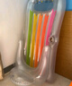 INTEX 58802充气扶手靠背浮排水上休闲冲浪浮排儿童玩具 蓝银随机发 实拍图