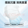 振德（ZHENDE）一次性医用外科口罩白色 夏季薄款透气防晒防粉尘过敏 10只*30袋 实拍图