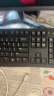 双飞燕（A4TECH)KB-8U 键盘有线 薄膜办公打字用键盘笔记本外接台式电脑通用键盘104键 USB接口 黑色 实拍图