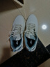 特步（XTEP）男鞋户外轻便跑步鞋秋冬季皮面防水运动鞋子男士款潮流休闲鞋学生 白灰色（皮面款） 44 实拍图