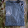 阿迪达斯 （adidas）t恤男夏季运动透气轻薄宽松棉短袖 雾霾蓝/白 2XL  实拍图
