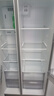华凌美的出品【国家补贴20%】对开门双开门家用节能一级能效风冷无霜净味超薄大容量家电冰箱HR-589WKP 实拍图