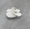 卡骆驰crocs洞洞鞋贝雅男鞋女鞋轻便耐磨一脚蹬拖鞋休闲鞋|10126 黑色-001 37 /38(230mm) 实拍图