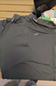 迪卡侬（DECATHLON）冬季内搭速干长袖t恤男训练服运动速干衣健身跑步上衣RUNM 黑-新老款随机（速干+薄绒款） XL 实拍图