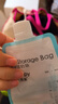 小雅象储奶袋直连式母乳储存袋可连接吸奶器小号保鲜存奶袋 150ml*32片 实拍图