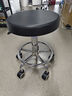 金扎特（ESD）J12防静电凳加厚圆凳升降旋转椅PU发泡实验椅车间流水线洁净室凳 J12电镀圈脚+滑轮（高50-70cm) 实拍图