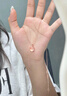 Grace Girl粉水晶项链女士款锁骨链轻奢高级感百搭520情人节礼物送女友老婆 樱粉梦境项链-本地仓 实拍图