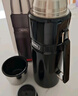 膳魔师（THERMOS）保温壶大容量2000ml高真空不锈钢户外运动旅行壶SK-2020 黑色 实拍图