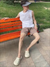 京东京造【抗菌洞洞鞋】凉鞋情侣户外休闲沙滩两穿eva凉拖鞋女米粉 37-38 实拍图