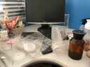 思齐（SiQi） 玻璃广口瓶磨砂透明大口瓶茶色棕色避光药棉酒精瓶密封试剂瓶子化学实验室容器 茶色广口瓶500ml 实拍图