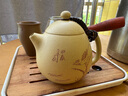 藏壶天下 宜兴紫砂壶 纯手工精品刻绘茶壶功夫茶具原矿本山段泥龙蛋茶壶 实拍图