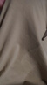 迷你巴拉【亲子装】巴拉儿童短袖T恤速干舒适抗菌亲子装成人简约长袖T恤 浅卡其 【纯色亲子装】 165 实拍图