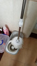 家杰优品旋转拖把2布家用一拖净免手洗2025省力拖把带桶套装拖布吸水墩布 实拍图