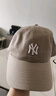 MLB棒球帽子男女情侣款软顶韩版洋基队NY经典小标遮阳送礼CP77 实拍图