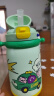babycare儿童保温杯婴儿宝宝学饮杯吸管水杯水壶霸王龙不锈钢上学450ml 实拍图