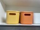 晟旎尚品杂物收纳盒家用零食玩具桌面储物盒宿舍衣柜衣服塑料整理箱收纳箱 大号加高-两只装（带盖） 实拍图