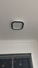 雷士（NVC）LED过道走廊天花灯简约12瓦高亮暖光孔距90-120mm 包安装 实拍图