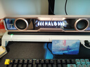 漫步者花再【新品热卖|蓝牙V5.4】Halo SoundBar桌面音箱音响炫彩深渊灯效礼物游戏家用隐藏麦台式笔记本Max 【影院级音质】樱花粉 实拍图