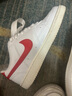 耐克女子休闲鞋W NIKE COURT VISION LO NN运动鞋HV5246-100白红 36.5 实拍图